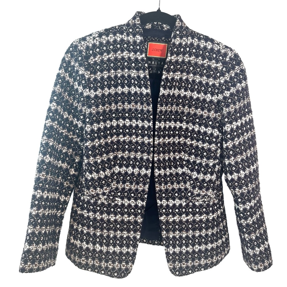 J Crew Women’s Collection Nalya Tweed Blazer Size: 2
